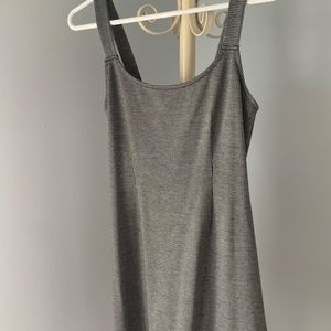 Black And White Mini Cami Dress